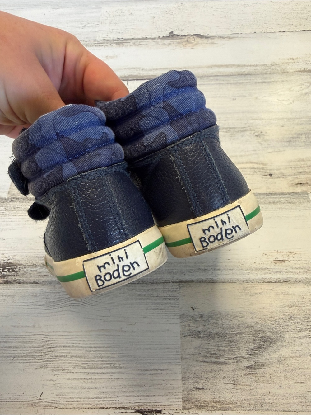 Mini Boden Velcro Ankle Boots - Picture 3 of 5